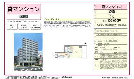 オープンブルーム綾瀬 0601 0