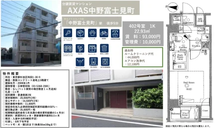 AXAS 中野富士見町 402号 0