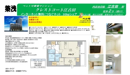 クレストコート江古田 303 0