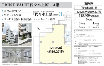 TRUST VALUE代々木上原 4階 0