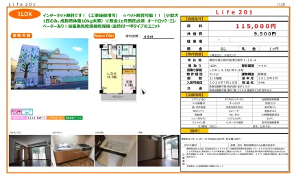A-マンション 201号 0