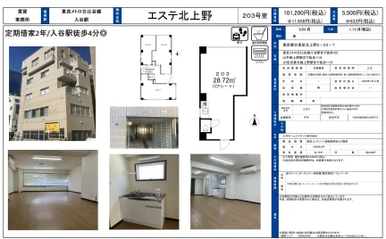 エステ北上野 203号 0
