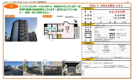 ONLY ONE小花Ⅱ 305 305号 0