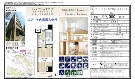ラ・シャトン西早稲田 305号 0