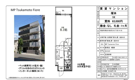 MP塚本 フィオーレ 102号 0
