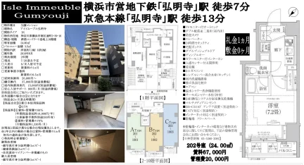 アイイムーブル弘明寺 202号 0