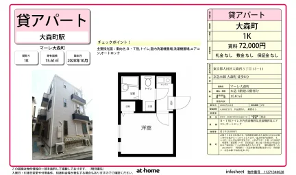 マーレ大森町 2階部分 0