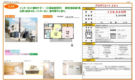ブリリアンコート 201 201号 0