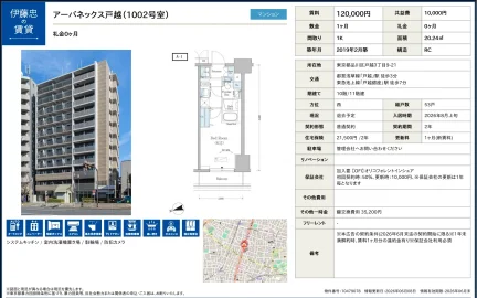 アーバネックス戸越 1002号 0