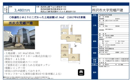 所沢市大字荒幡戸建 0