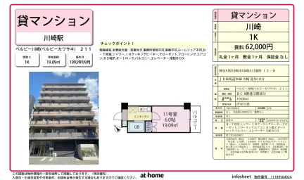 ベルビー川崎 0