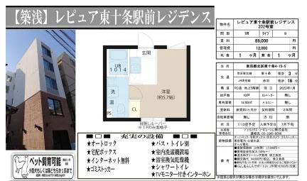 レピュア東十条駅前レジデンス 202号 0