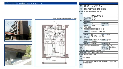 デュオステージ本郷 305号 0