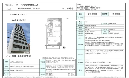 パークハビオ秋葉原エスト 305号 0