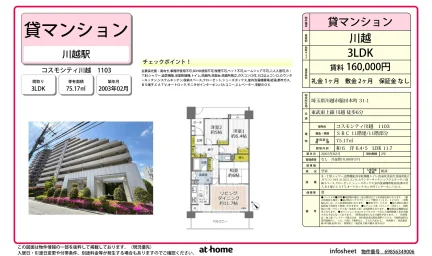 コスモシティ川越 0