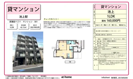 西蒲田YZYマンション501 501号 0