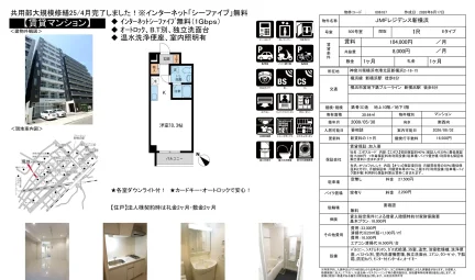 JMFレジデンス新横浜 505号 0