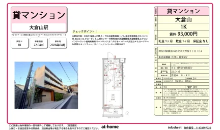 Brand New Studio Condo Near Station in Osonedai 0