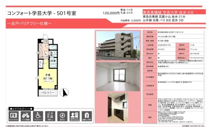 コンフォート学芸大学 501号 0