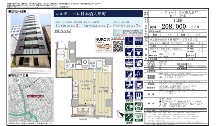 コルティーレ日本橋人形町 601号 0