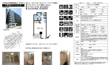 JMFレジデンス新横浜 412号 0