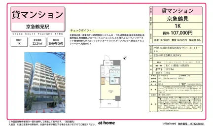 Modern Studio Condo Near Station in Tsurumichuo 0