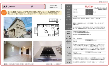 エミール連坊 201号 0