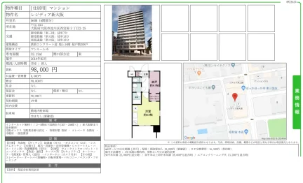 レジディア新大阪 0608号 0