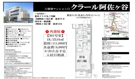 クラール阿佐ヶ谷 0