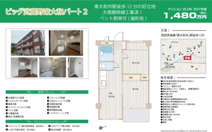 ビッグ武蔵野東大和パート2 307号 0