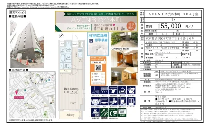 AVENIR渋谷本町 804号室 804号 0