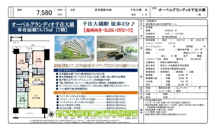 オーベルグランディオ千住大橋 7号 0