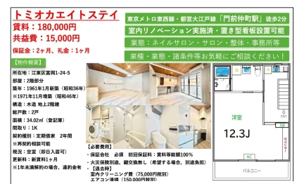 トミオカエイトステイ 2階 0