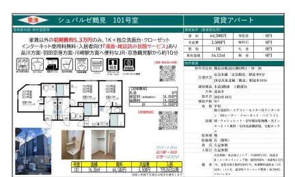 シュバルゼ鶴見 101号室 101号 0