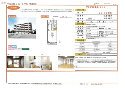 アステラス湯田 303号 0