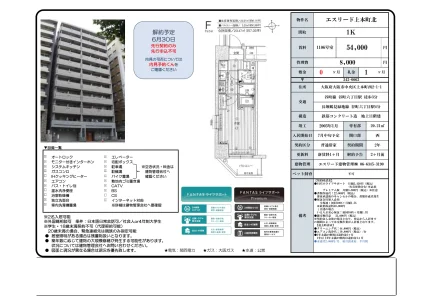 エスリード上本町北 1106号 0