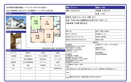 永光ツインハウス B棟 201 201号 0