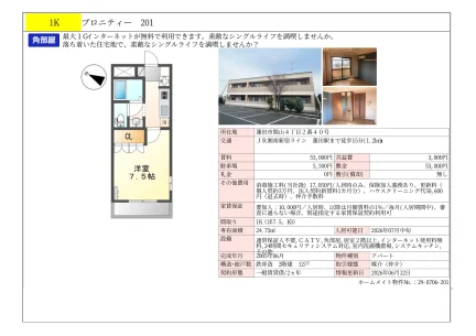プロニティー 201 201号 0