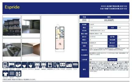 エスプライド 203号 0