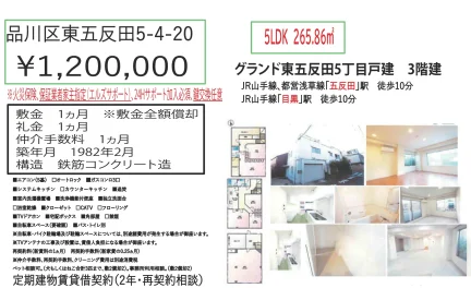 グランド東五反田5丁目戸建 0