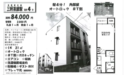 コンフォート三軒茶屋103号 103号 0