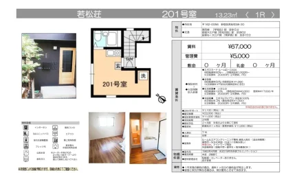 若松荘 201号 0