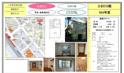 ひまわり館 104号 0