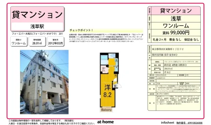 フォーエバー大和久 201号 0