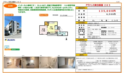 アヴァンス東日暮里 203号 0