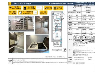 DIPS西新井 205号 0