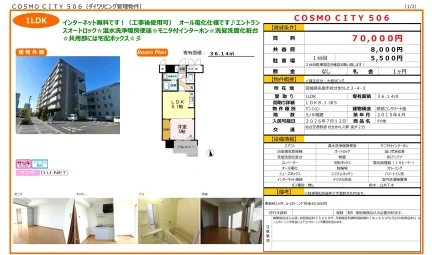 COSMO CITY 506 506号 0