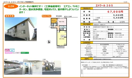 セジュールウィット 205号 0