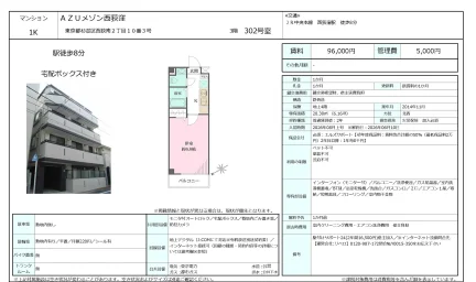 AZUメゾン西荻窪 302号 0