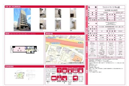ウエストサイド中山道 502号 0